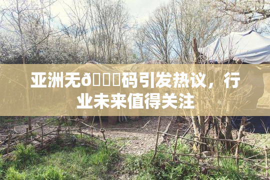 亚洲无🈚码引发热议，行业未来值得关注