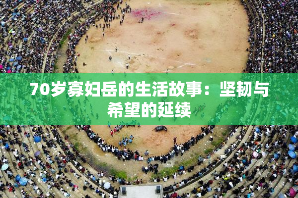 70岁寡妇岳的生活故事：坚韧与希望的延续