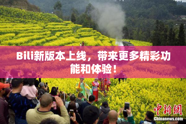 Bili新版本上线，带来更多精彩功能和体验！