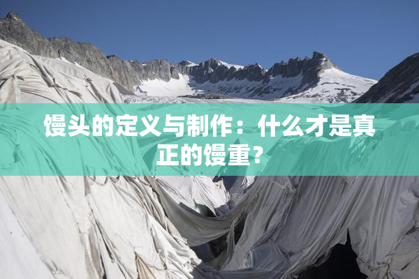 馒头的定义与制作：什么才是真正的馒重？