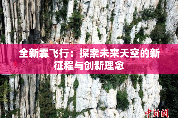 全新霖飞行：探索未来天空的新征程与创新理念