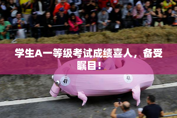 学生A一等级考试成绩喜人，备受瞩目！