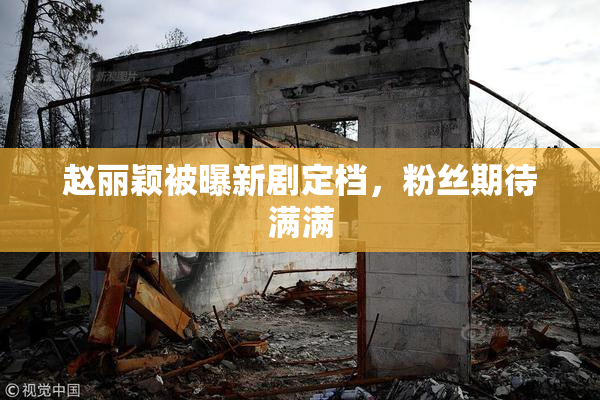 赵丽颖被曝新剧定档，粉丝期待满满