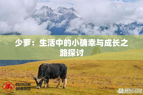 少萝：生活中的小确幸与成长之路探讨