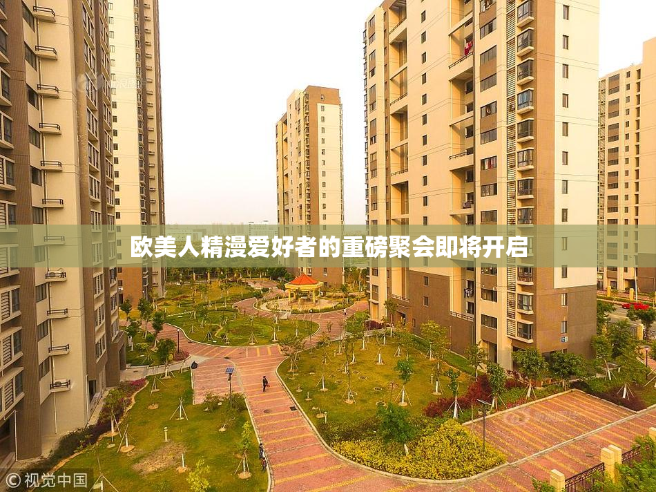 欧美人精漫爱好者的重磅聚会即将开启