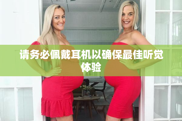 请务必佩戴耳机以确保最佳听觉体验
