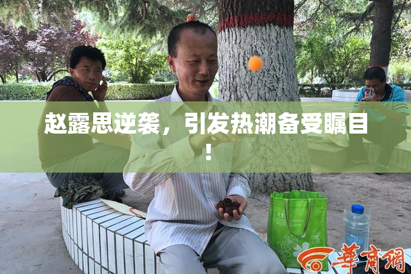 赵露思逆袭，引发热潮备受瞩目！