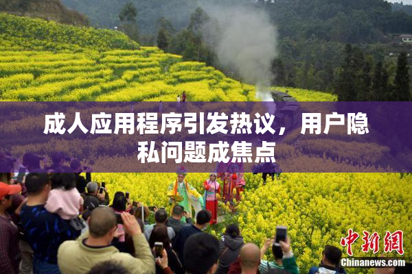 成人应用程序引发热议，用户隐私问题成焦点