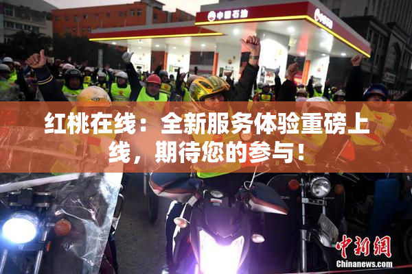 红桃在线：全新服务体验重磅上线，期待您的参与！