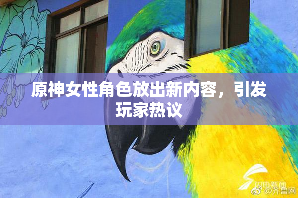 原神女性角色放出新内容，引发玩家热议