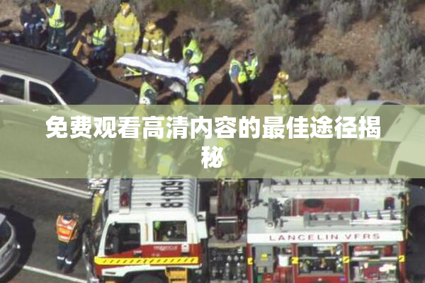 免费观看高清内容的最佳途径揭秘