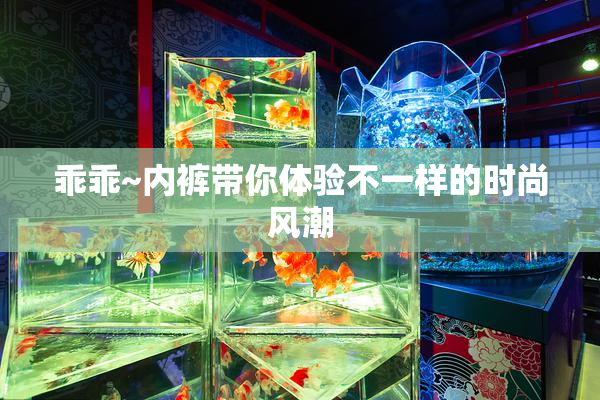 乖乖~内裤带你体验不一样的时尚风潮