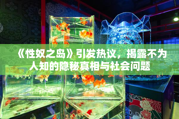 《性奴之岛》引发热议，揭露不为人知的隐秘真相与社会问题