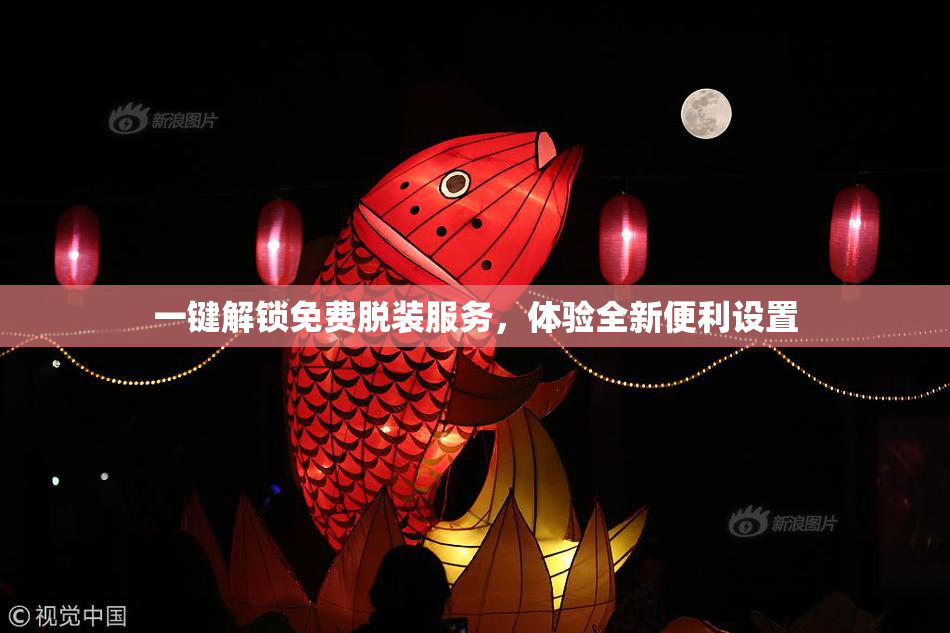 一键解锁免费脱装服务，体验全新便利设置