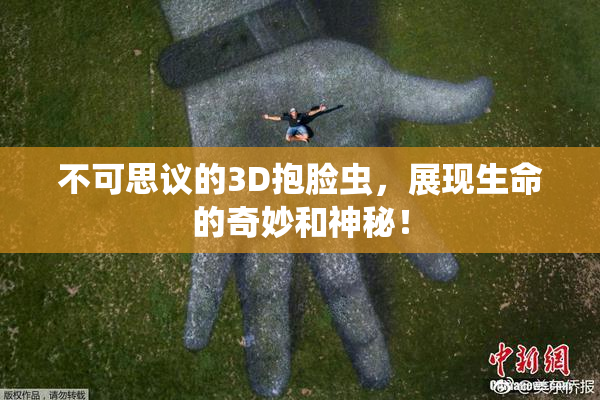 不可思议的3D抱脸虫，展现生命的奇妙和神秘！