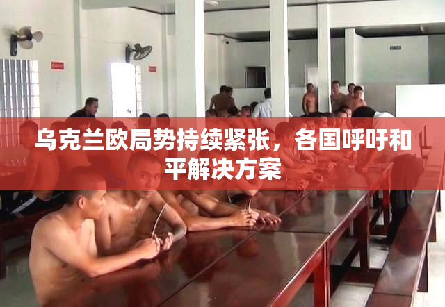 乌克兰欧局势持续紧张，各国呼吁和平解决方案