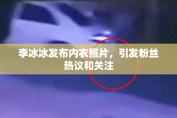 李冰冰发布内衣照片，引发粉丝热议和关注