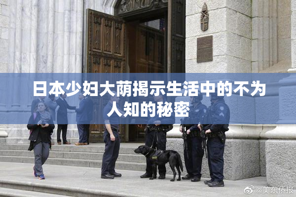 日本少妇大荫揭示生活中的不为人知的秘密