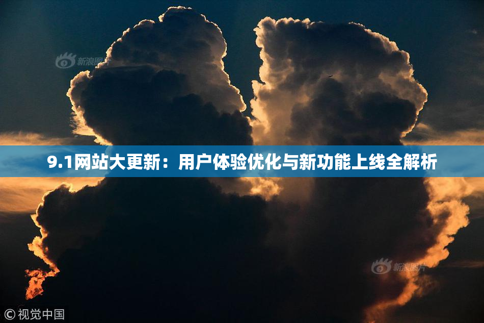 9.1网站大更新：用户体验优化与新功能上线全解析