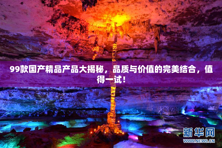 99款国产精品产品大揭秘，品质与价值的完美结合，值得一试！