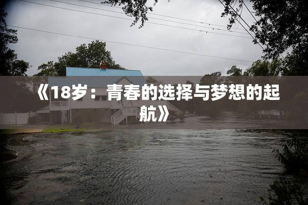 《18岁：青春的选择与梦想的起航》