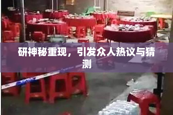 研神秘重现，引发众人热议与猜测