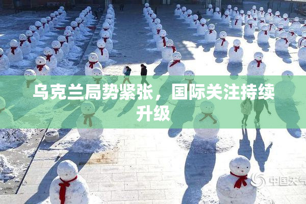 乌克兰局势紧张，国际关注持续升级
