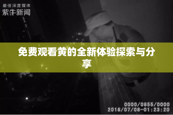免费观看黄的全新体验探索与分享