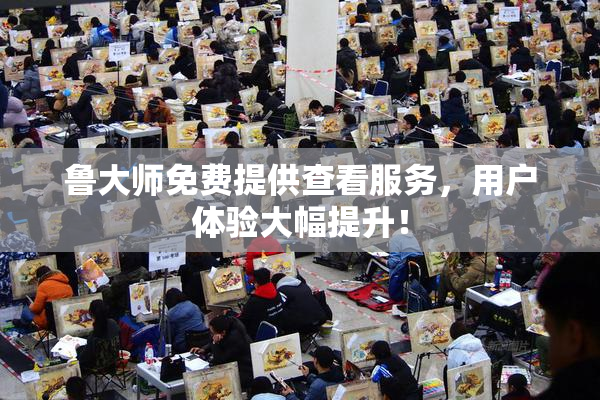 鲁大师免费提供查看服务，用户体验大幅提升！