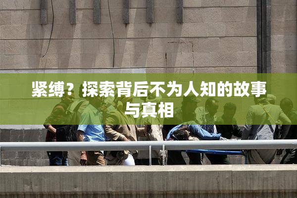 紧缚？探索背后不为人知的故事与真相