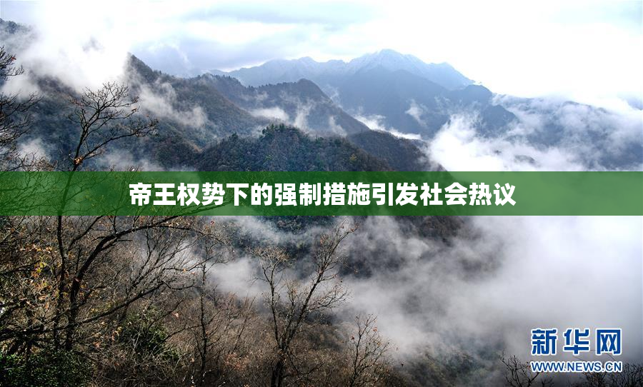 帝王权势下的强制措施引发社会热议