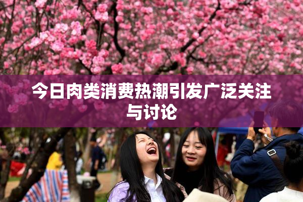 今日肉类消费热潮引发广泛关注与讨论