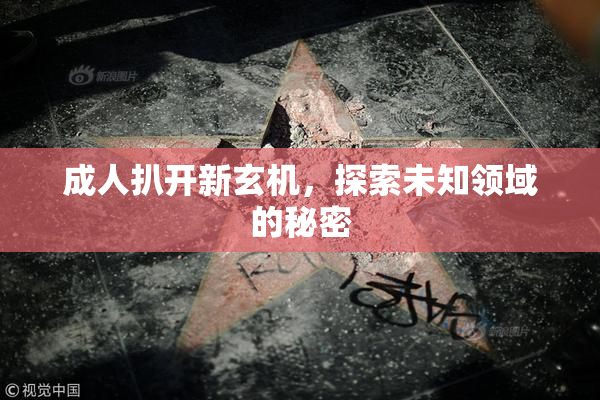 成人扒开新玄机，探索未知领域的秘密