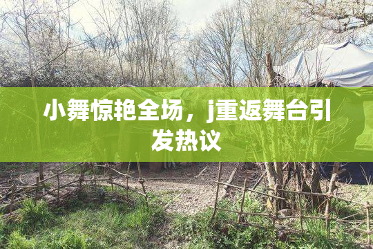 小舞惊艳全场，j重返舞台引发热议