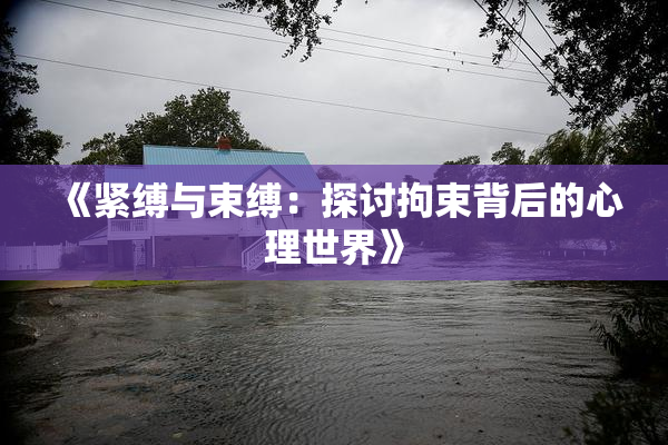 《紧缚与束缚：探讨拘束背后的心理世界》