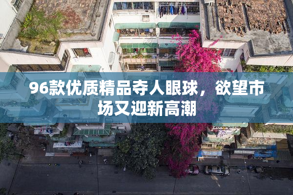 96款优质精品夺人眼球，欲望市场又迎新高潮