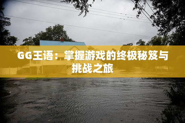 GG王语：掌握游戏的终极秘笈与挑战之旅