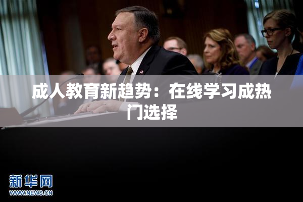 成人教育新趋势：在线学习成热门选择
