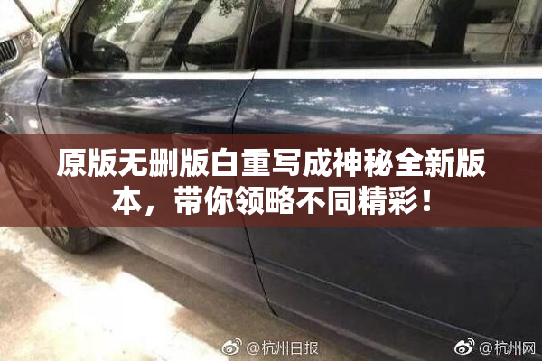 原版无删版白重写成神秘全新版本，带你领略不同精彩！