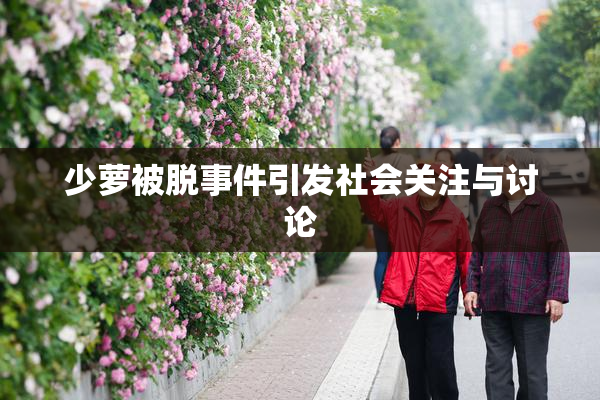 少萝被脱事件引发社会关注与讨论