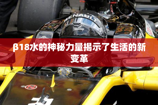 β18水的神秘力量揭示了生活的新变革