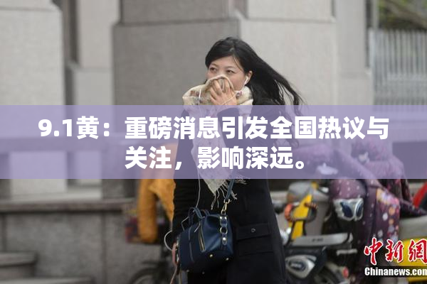9.1黄：重磅消息引发全国热议与关注，影响深远。