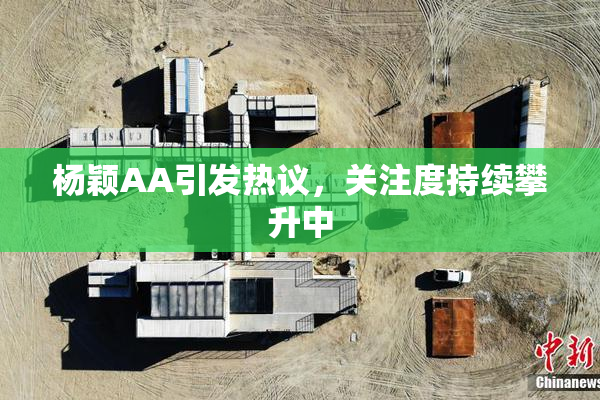 杨颖AA引发热议，关注度持续攀升中
