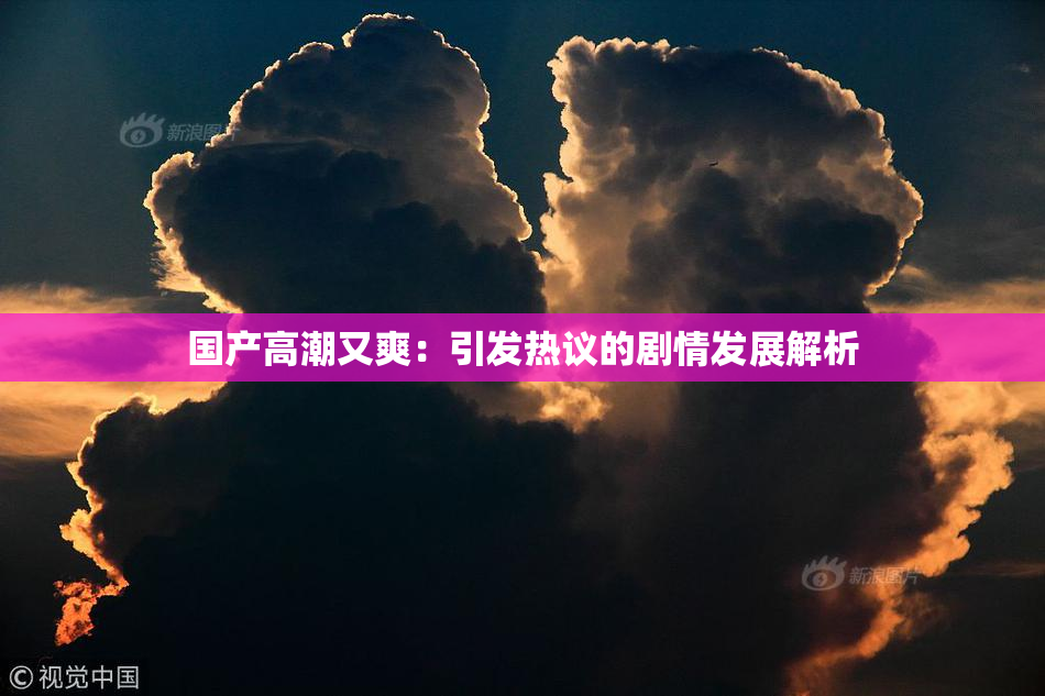 国产高潮又爽：引发热议的剧情发展解析