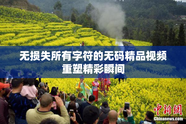 无损失所有字符的无码精品视频重塑精彩瞬间