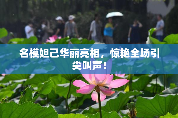 名模妲己华丽亮相，惊艳全场引尖叫声！