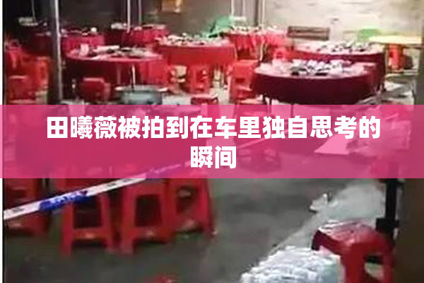 田曦薇被拍到在车里独自思考的瞬间