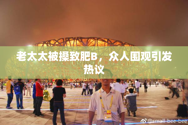老太太被搡致肥B，众人围观引发热议
