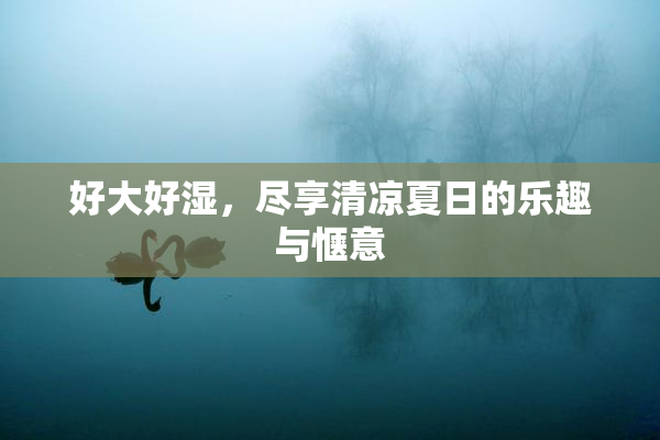 好大好湿，尽享清凉夏日的乐趣与惬意