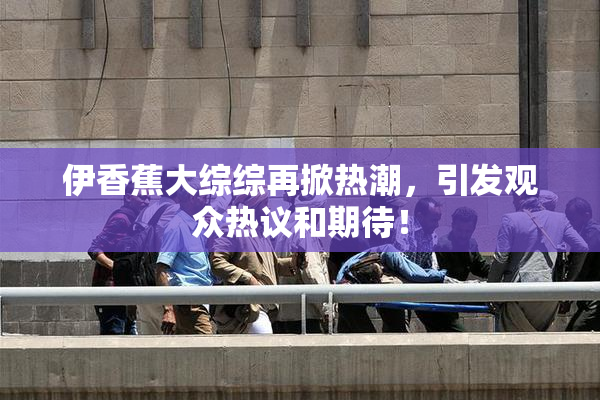 伊香蕉大综综再掀热潮，引发观众热议和期待！